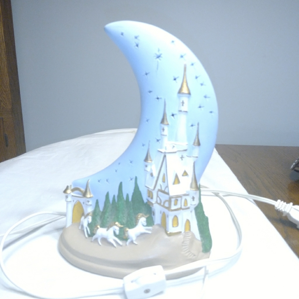 Moon Unicorn Light Lamp